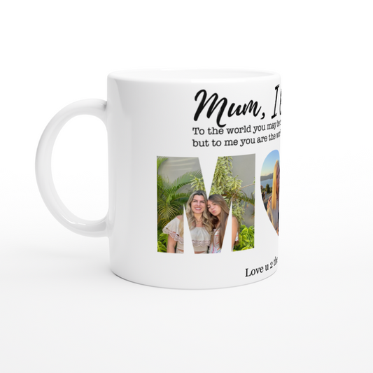 Personalised “MUM” Photo Mug