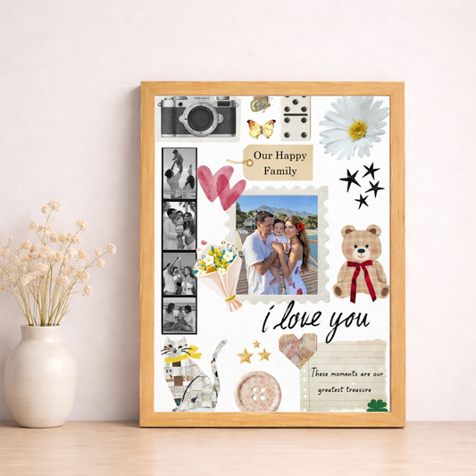 Personalised Aesthetic Photo Collage