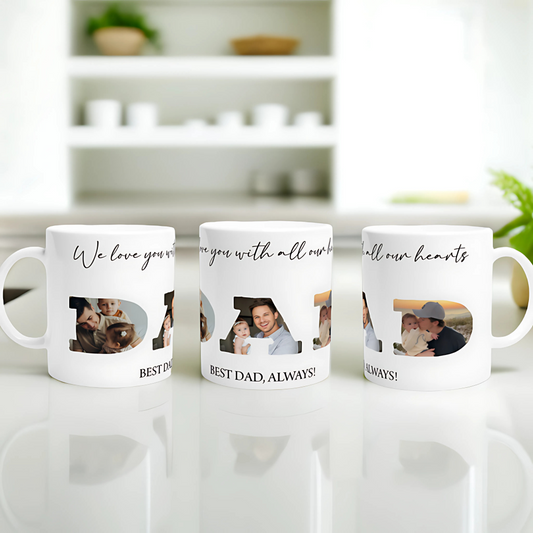 Personalised DAD Photo Mug (11 oz)
