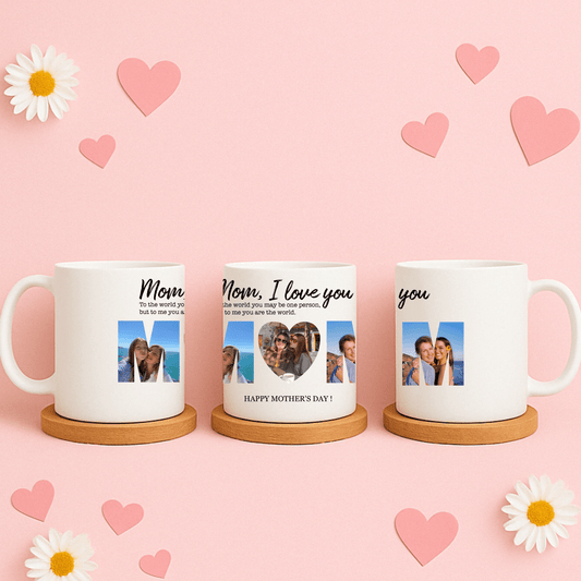 Personalised “MUM” Photo Mug - All Custom