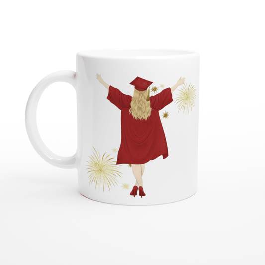 Personalised Graduation Avatar Mug (11 oz) - All Custom