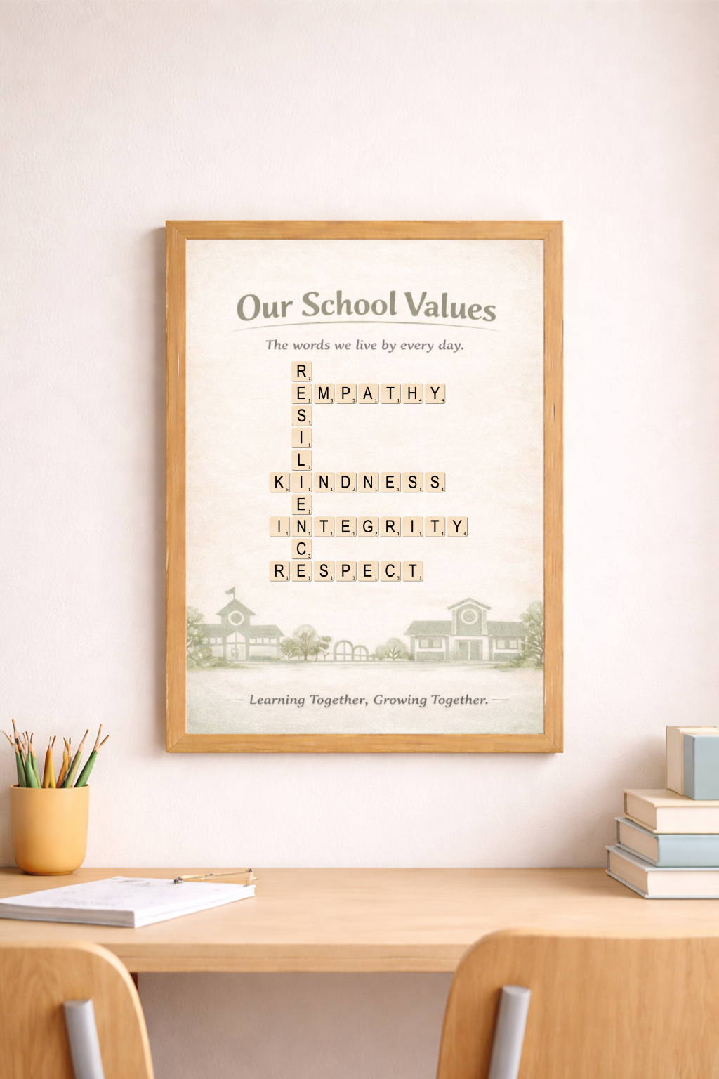 Values Crossword Poster
