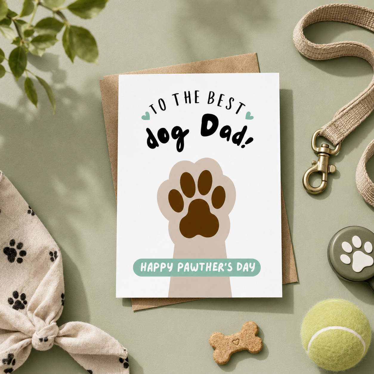 Pawther's Day Card
