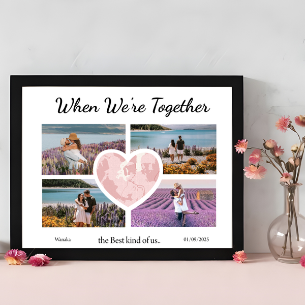 Personalised Memory Collage Poster