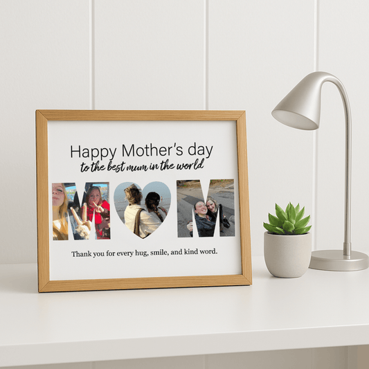 Personalised MUM Photo Poster (A3) - All Custom