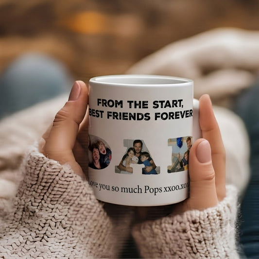 Personalised DAD Photo Mug 11oz