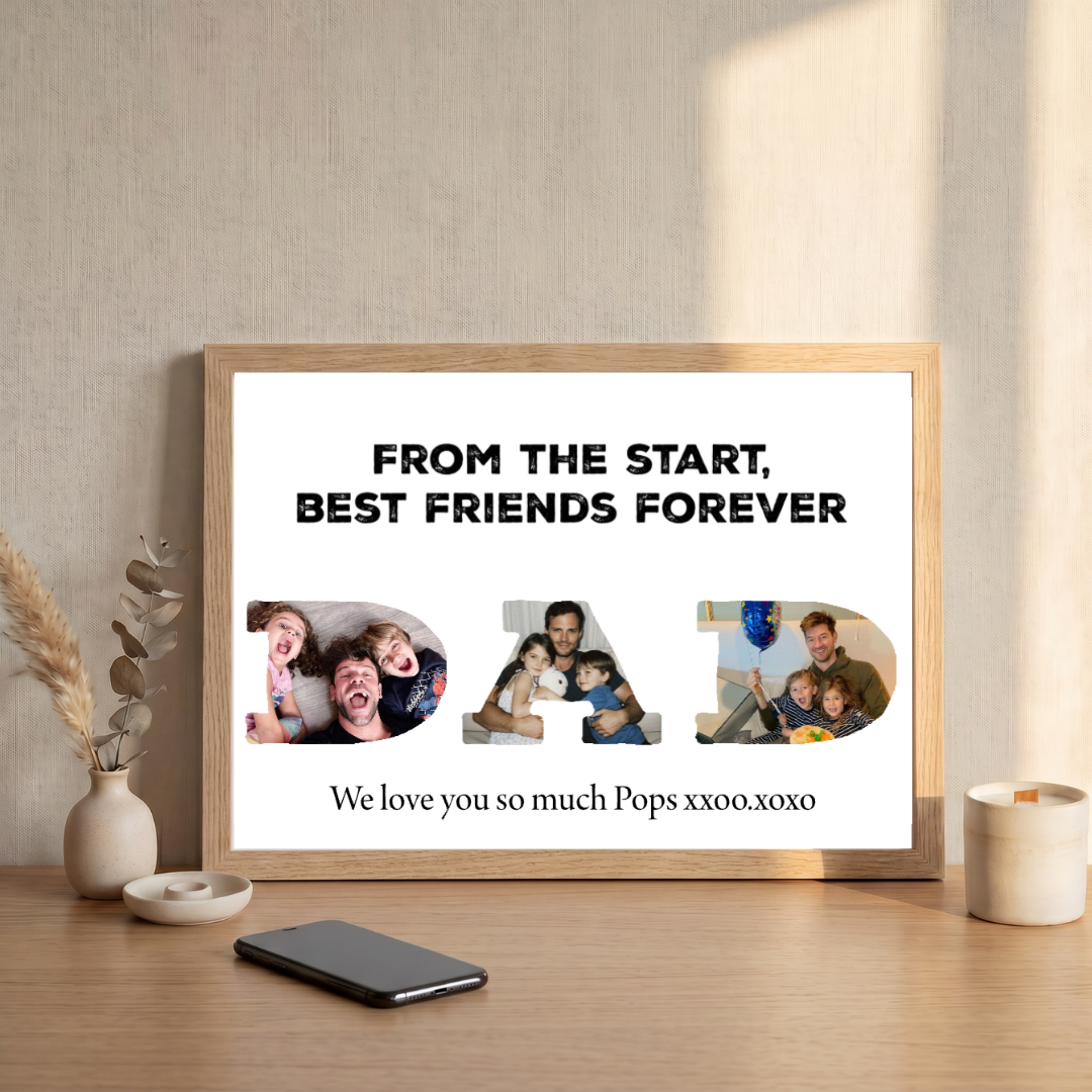 Personalised DAD Photo Print & Mug