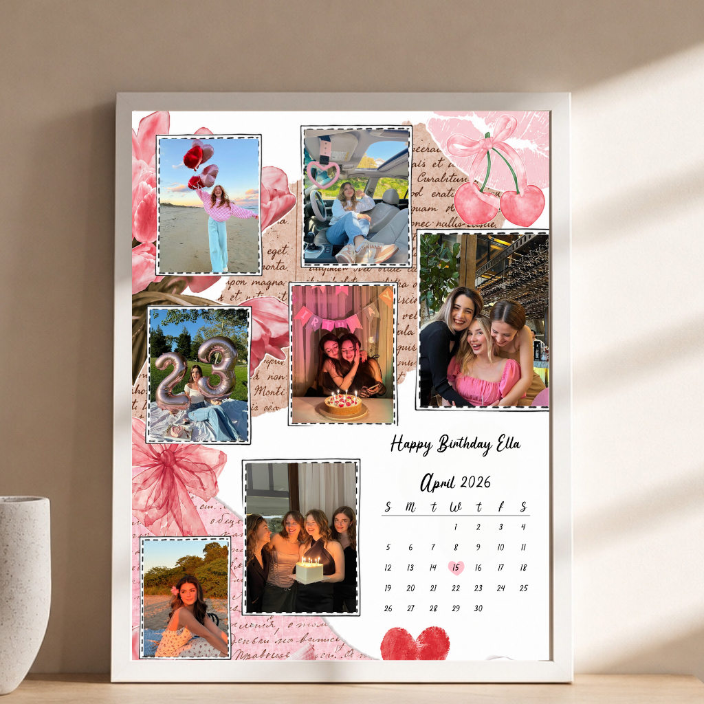 Personalised Birthday Aesthetic Poster