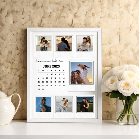 Personalised Photo Calendar Poster