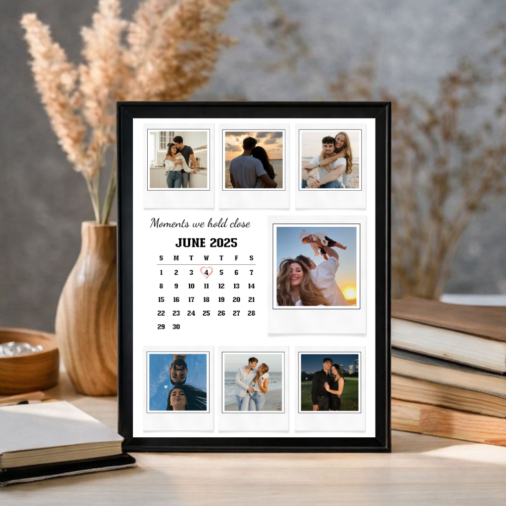Personalised Photo Calendar Poster